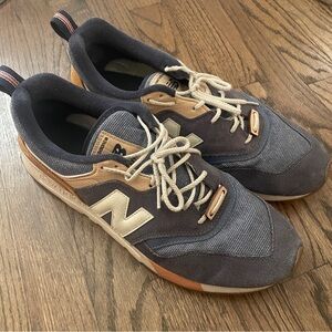 New Balance 997H Classic Lifestyle Men's Gray and Tan Sneakers CM997HAK